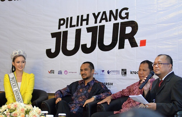 Puteri Indonesia Sambangi KPK Membahas Diskusi Pemilu Jujur