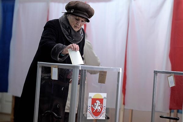 Referendum Crimea, Krisis Ukraina