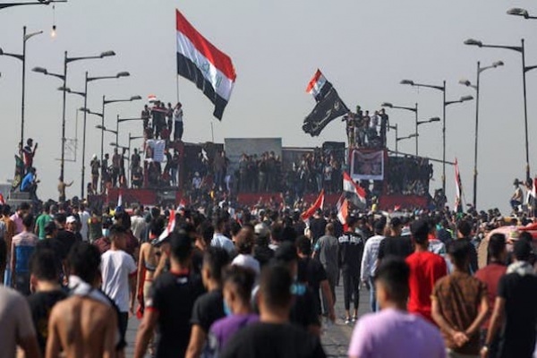 Irak: Ribuan Warga Peringati Setahun Protes Anti Pemerintah 