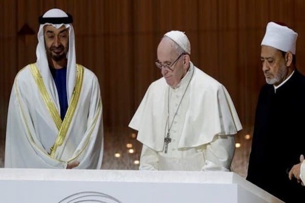 Paus Fransiskus dan Imam Besar Al-Azhar Akan Bertemu Lagi di Abu Dhabi