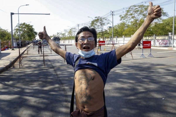 Seorang Demonstran Ditembak, Protes Kudeta Myanmar Makin Luas di Hari Kelima