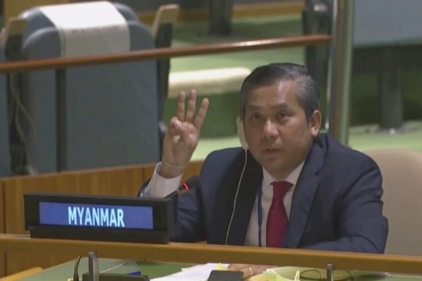 Dubes Myanmar di PBB Bicara Menentang Kudeta Militer