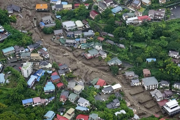 Jepang: Tanah Longsor Akibat Hujan Deras, Dua Tewas