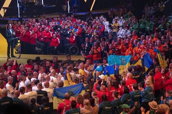 Tim Ukraina Disambut Meriah pada Invictus Games di den Haag