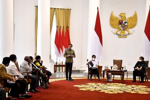 Majelis Rakyat Papua Bertemu Jokowi Bahas Daerah Otonomi Baru