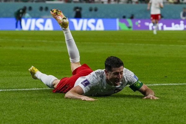 Lewandowski dari Polandia Akhirnya Cetak Goal di Piala Dunia Kelimanya