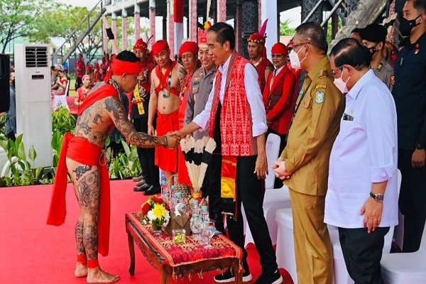 Di Pontianak, Jokowi Pesan Agar Perbedaan Dijadikan Kekuatan Bangsa