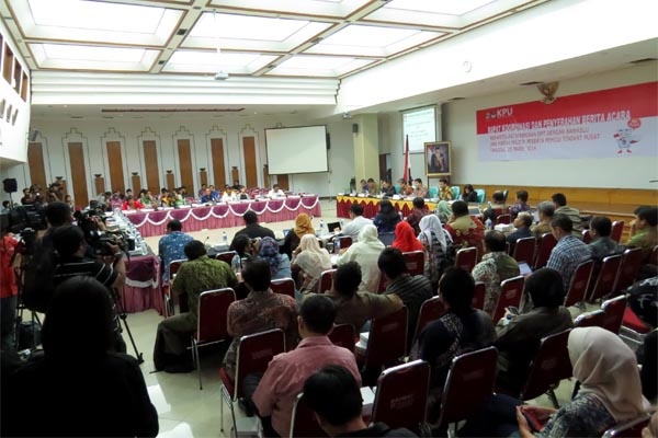 KPU Gelar Rapat Pleno Penetapan DPT 2014