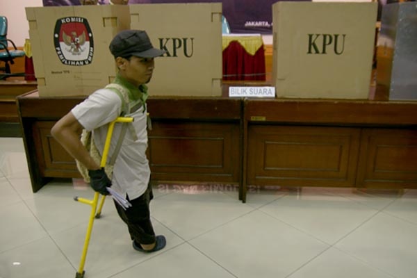 KPU Gelar Simulasi Pemilu untuk Penyandang Disabilitas