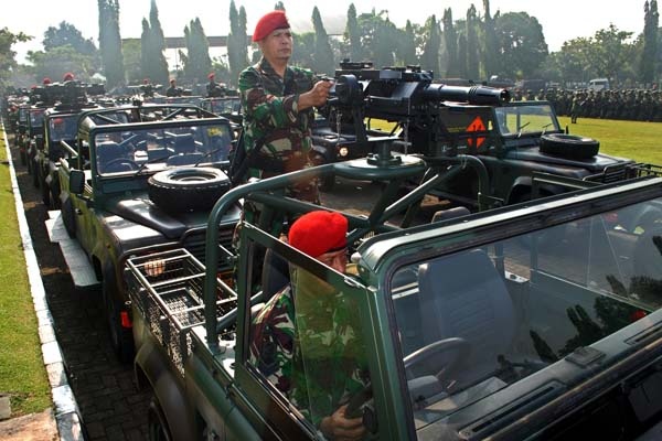 Persiapan Pilpres, Panglima TNI Sidak Pasukan