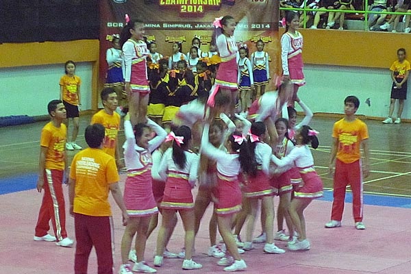 Gazelles Juarai  National Cheerleading Championship 2014