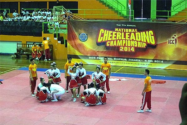 Gazelles Juarai  National Cheerleading Championship 2014