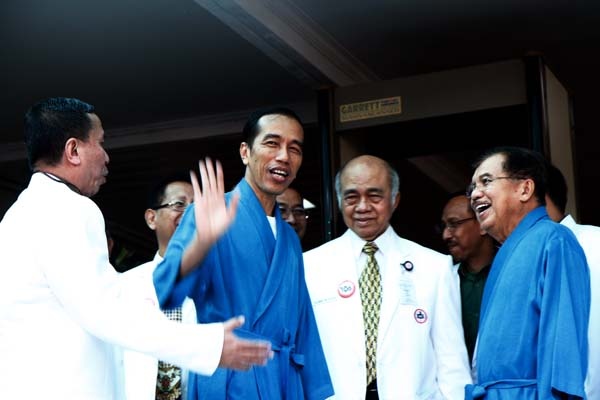 Jokowi-Jusuf Kalla  Tes Kesehatan