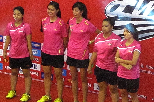 Tim Putri Trisakti Sabet Juara Bulu Tangkis 2014  