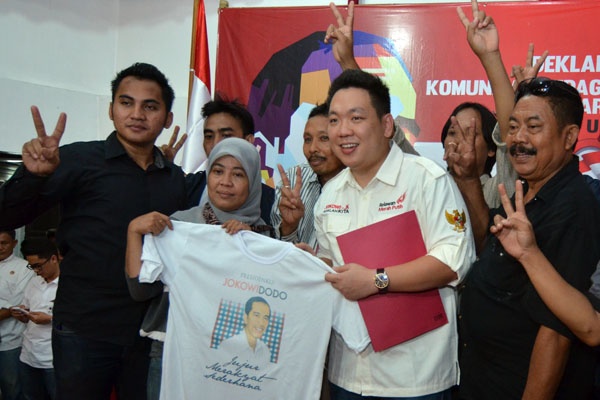 Deklarasi PKL Dukung Jokowi-JK