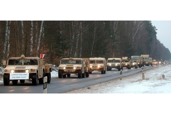 2.500 Kendaraan Perang AS Tiba di Polandia