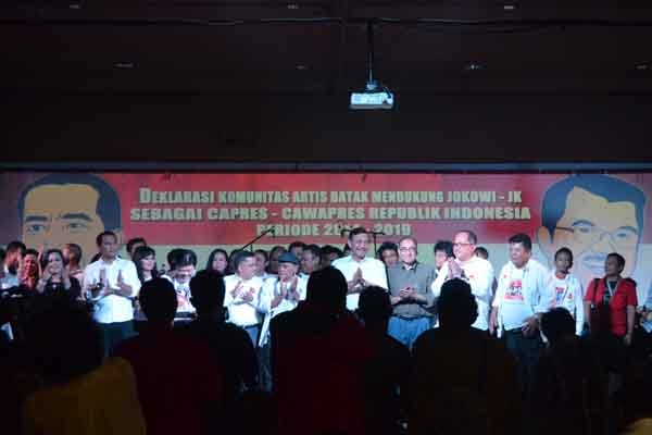 Persatuan Artis Batak Indonesia Dukung Jokowi-JK