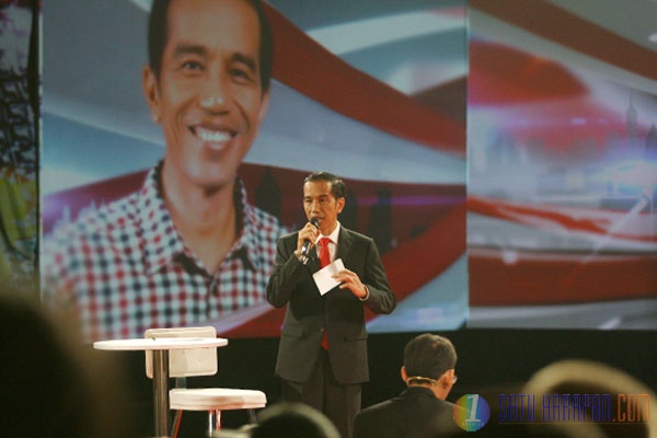 Prabowo dan Jokowi Adu Visi di Debat Capres 2014 Jilid Dua
