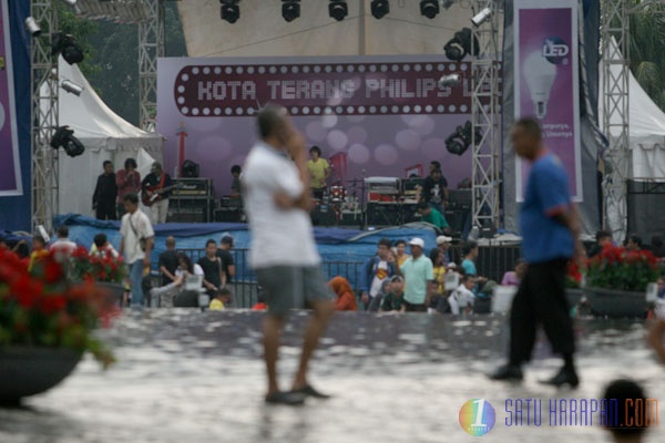Jelang Jakarta Night Festival Jalan Thamrin sampai Monas Ditutup