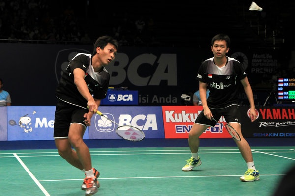 Hendra dan Ahsan ke Final Indonesia Open 2014  