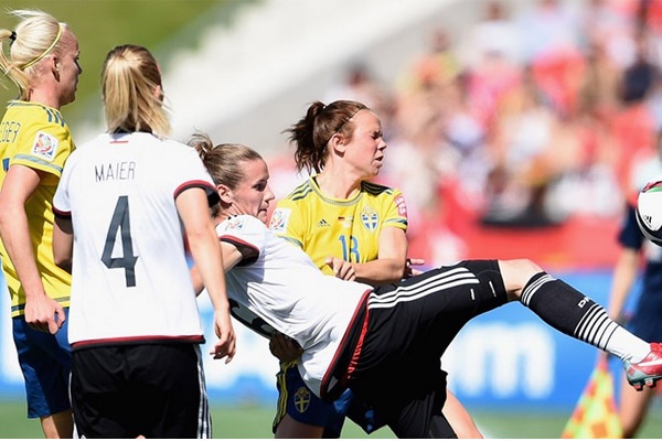 Perdelapan Final Piala Dunia Putri: Jerman Pulangkan Swedia