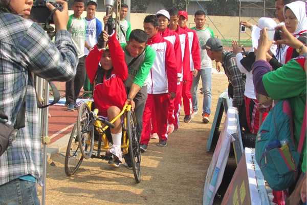 Pekan Paralimpiade DKI Jakarta 2015 Resmi Dibuka