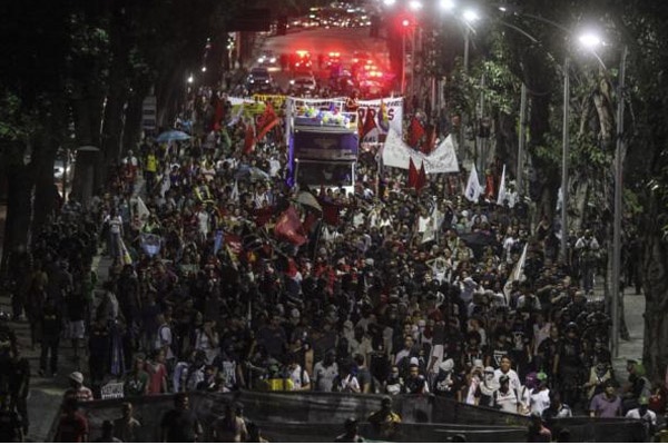 Penduduk Rio De Janeiro Unjuk Rasa Ingin Olimpiade Dibatalkan