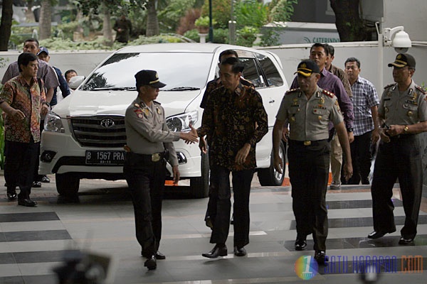 Jokowi Datangi KPK Klarifikasi Harta Kekayaan