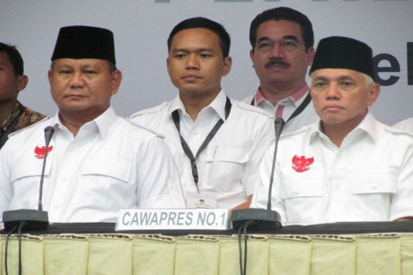 Capres Cawapres Bacakan Laporan Harta Kekayaan di KPU