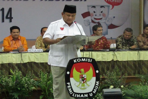 Capres Cawapres Bacakan Laporan Harta Kekayaan di KPU