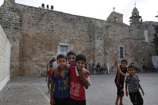 Gereja Ortodoks Gaza Tampung Pengungsi Muslim Gaza