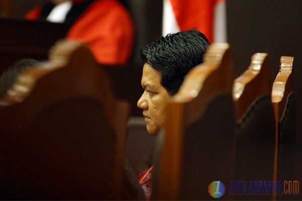 Prabowo-Hatta Hadiri Sidang Pertama Gugatan Pilpres di MK