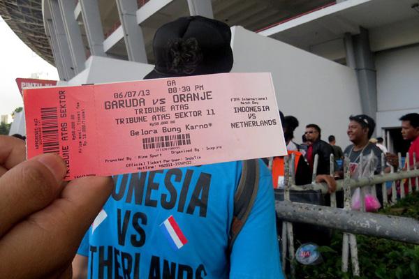 Gegap Gempita Sepak Bola Indonesia Melawan Belanda