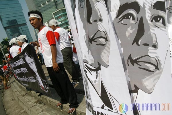 Dukungan Jokowi Maju Jadi Presiden Marak