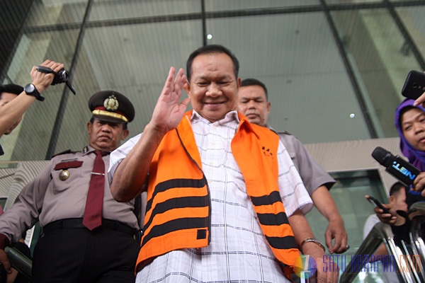 Ramlan Comel Jalani Pemeriksaan Perdana Setelah Ditahan KPK