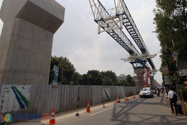 Pembangunan MRT Fatmawati Masuk Tahap Pembuatan Stasiun