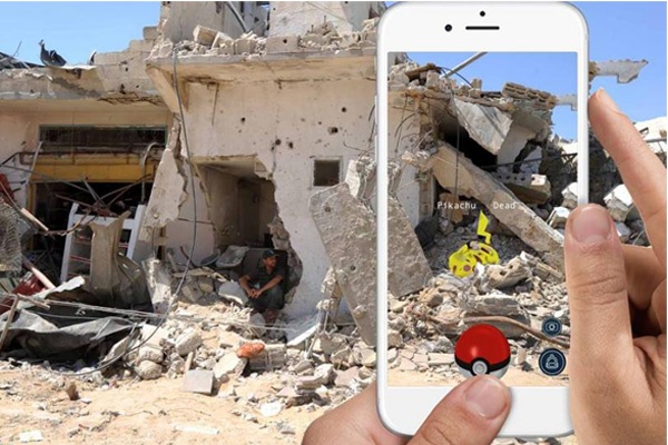 Demam PokemonGo di Tengah Konflik Palestina - Israel