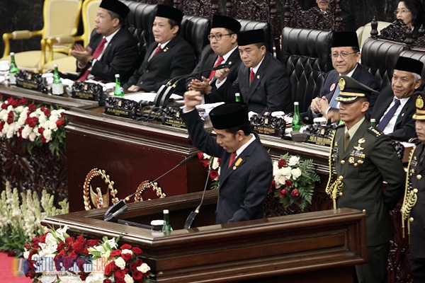 Pidato Jokowi Fokus Entaskan Kemiskinan, Pengangguran dan Ketimpangan 