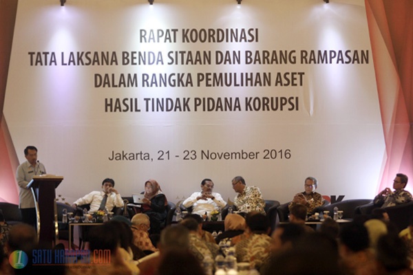 KPK Gelar Rakor Tata Kelola Benda Sitaan Hasil Tipikor di Jakarta