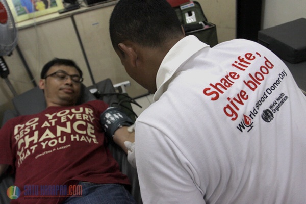 Ratusan Warga Depok Antusias Ikuti Kegiatan Donor Darah