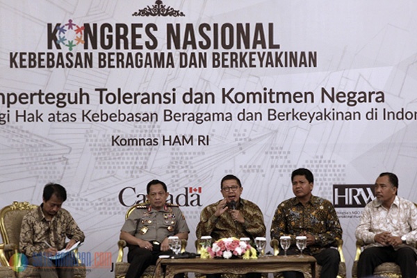 Kongres Kebebasan Beragama Digelar di Jakarta
