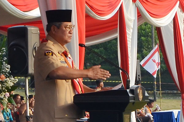Presiden SBY Menghadiri Peringatan Hari Pramuka ke 53