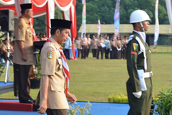 Presiden SBY Menghadiri Peringatan Hari Pramuka ke 53