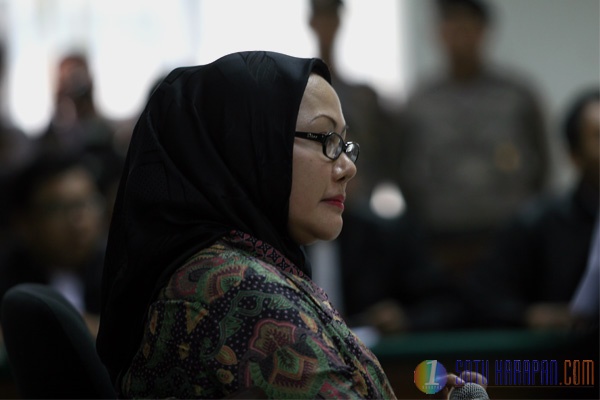 Ratu Atut Chosiyah Hari Ini Jalani Sidang Vonis