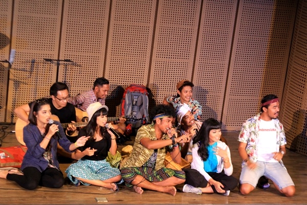 Galeri Indonesia Kaya Suguhkan Nyanyian Kelana
