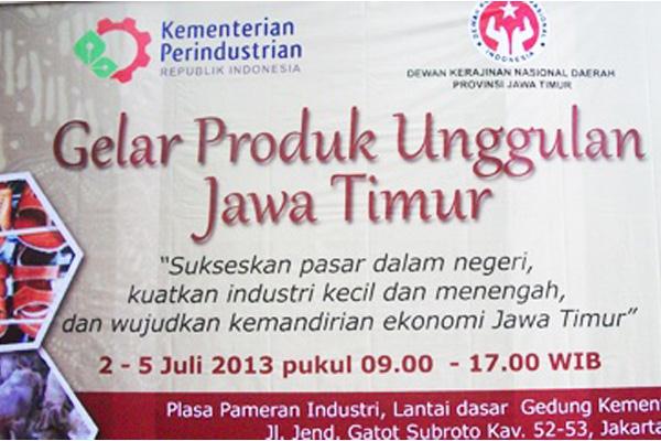 Kemenperin Gelar Pameran Produk Unggulan Jawa Timur