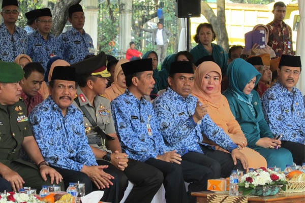 Pimpin Upacara, Jokowi Doakan Jamaah Haji