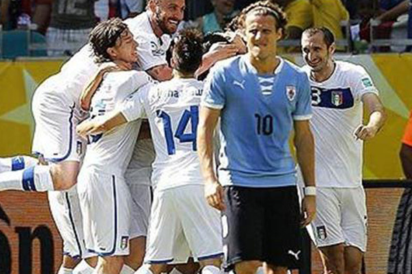 Italia Tekuk Uruguay 3-2, Buffon Gemilang.