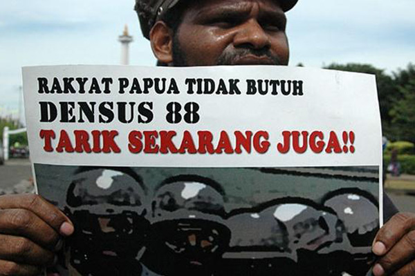 Tuntut Demokrasi Bagi Rakyat Papua Barat