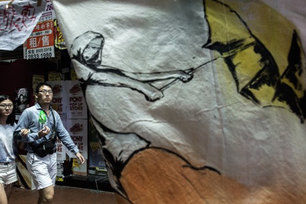 Karya Seni di Balik Aksi Demo Hong Kong